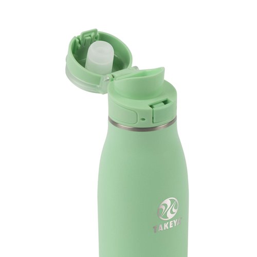 Takeya Traveler Insulated Coffee Mug with Leak Proof Lid, BPA Free, 17 Ounce, Mint