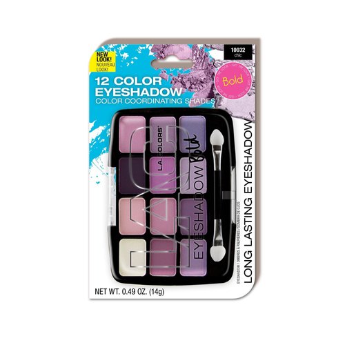 12 Color Eyeshadow Palette (carded) C10032 Chic