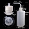 UPTATSUPPLY 3 PCS Tattoo Bottle Squeeze Wash Bottle Convenient Green Soap Supply Wash Tattoo Accessories (500ml)