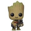 Funko Pop Guardians of the Galaxy: Groot with Bomb Collectible Figure, Multicolor