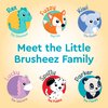 Brusheez Little Toddlers Sonic Toothbrush - Safe & Gentle Toothbrush for Ages 1-3 with Built-in, Light-Up 2-Minute Timer, Extra Brush Head, & Storage Base for First-Time Brushers (Rex The Dinosaur)