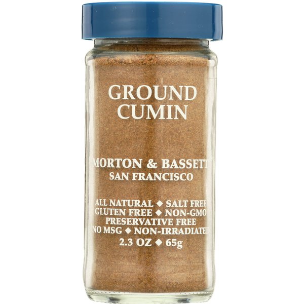 Morton & Bassett Ground Cumin 2.3 Ounce Jar