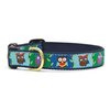 Up Country Owl 1" Wide Dog Collar - 2xl (21-27")