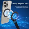 Magnetic Phone Ring for MagSafe Grip, ANTPO for MagSafe Phone Grip with Kickstand Finger Loop, Mag Safe Accessories for iPhone 15 14 13 Pro Max Plus