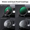 K&F Concept 67mm Variable Fader ND2-32 ND Filter and CPL Circular Polarizing Lens Filter in 1 for Camera Lens Waterproof Neutral Density Polarizer Filter (Nano-D Series)