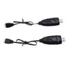 Blomiky 2 Pack 11.1V 1.5A USB Charger Cable Suitable for RC Car Boat Airplane Drone Airsoft 11.1V 3S 3 Cell Lipo Battery / 11.1V USB New 2