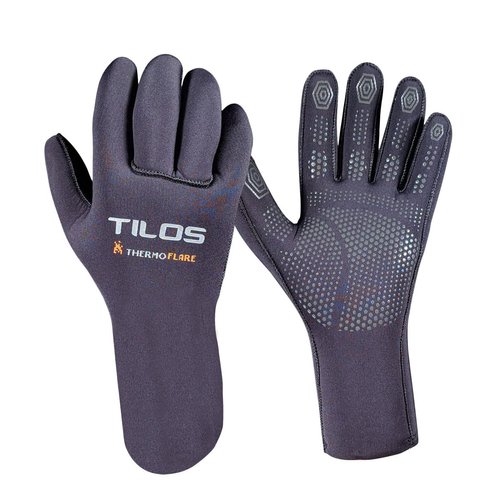 Tilos Thermoflare Eco Friendly Liner 3mm Dive Glove, Improves Warmth and Comfort (X-Large)