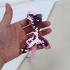 Mermaid Headband Laser Mermaid Glitter Hair Band Mermaid Sequin Hair Accessories Girls Women Birthday Seaside Pool Party (Pink Mermaid)