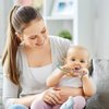 Ainiv Silicone Baby Teether Links, Cutie Baby Teething Toys with Pacifier Clip, Multi Use Baby Teether Rings, Food Grade Silicone Attachable Teether Chew for Newborn Infant Baby Gift, Color-7