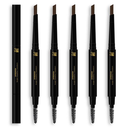 Brow Definer (Auburn) - 3R Factory Auburn Eye Brow Pencils For Women Waterproof & Retractable (1pc Pack)