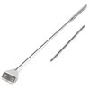 MiguCo Stainless Steel Algae Scraper Cleaner with 10 Blades for Aquarium Fish Plant Glass Tank