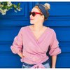 TOBATOBA Denim Headbands for Women Knotted Headbands for Women Blue Jean Hair Band Wide Head Bands No Slip Fashion for Women Top Knot Headband Boho Turban Headbands Elastic Headbands for Women Girls