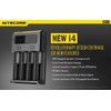 Nitecore New i4 2016 Intellicharger Smart Battery Charger for Li-ion IMR Ni-MH NiCd