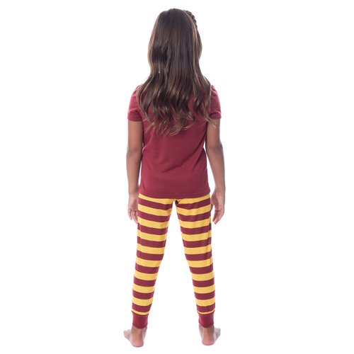 Harry Potter Big Girls' Gryffindor House Crest Pajama Set-All Houses (10/12)