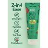 Not Your Mothers Kids Daily Care 2-in-1 Shampoo and Conditioner– Gentle Cleanser & Detangler for All Hair Types,Tear-Free, Red Apple Scent, 98% Naturally Derived, Vegan& Dermatologist Tested, 8 fl oz
