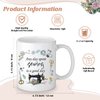 Inbagi 3 Pcs Sewing Gifts for Seamstress Women Cosmetic Bag Quilting Coffee Mug 11 oz Quilter Keychain Funny Gifts for Quilters Sewing Lovers