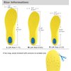 Shoe Insoles, Memory Foam Insoles, Shoes Insert for Women and Men, Kids, Providing Arch Support, Great Cushion and Shock Absorption, Relieve Foot Pain (L (Men's 8-12/ Women 10-15))