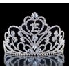 Janefashions Quinceanera 15 15th Fifteen Birthday Party Rhinestone Crystal Tiara Crown Headband Hair Combs Jewelry T1813G Gold