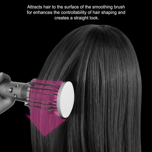ZEPHBLOW Soft Smoothing Brush for Dyson Airwrap, Hair Stying Drying Comb for Fine Hair to Smoothing and Straight, Replacement Attachment for Part No.971891-05