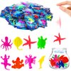 144 Pack Water Growing Sea Creatures Animals, Pool Party Favors Under the Sea Water Growing Expandable Animals for Party Supplies Goodie Bags Fillers, Random Sea Creatures