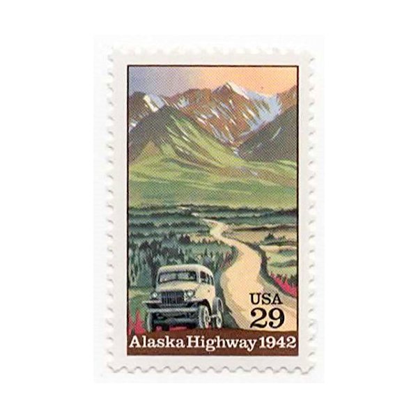 USA Postage Stamp Single 1992 Alaska Highway Issue 29 Cent Scott #2635