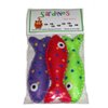 A Pet's World 3 Sardine Cat Toys with Natural Catnip-USA Made