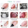 Biutee Nail Stamping Plate Kit 2 Nail Stamper 13 Nail Art Stamp Plate Set 2 Scraper Nail Stamping Kit Template Image Plate Stencils Tool for Manicure Lace Design Holiday
