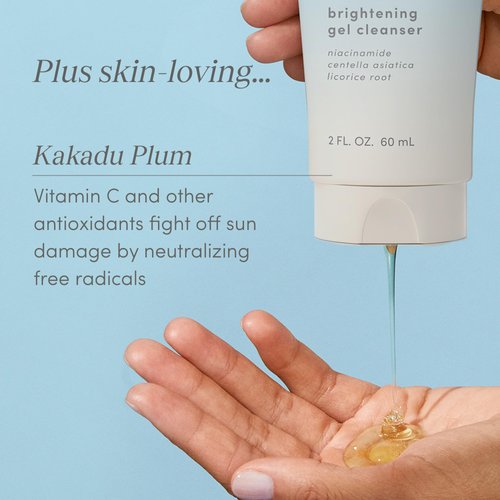 Restorative Elements Brightening Gel Cleanser – 2 fl oz. / 59 ml | Vitamin C with Niacinamide Dark Spot Cleanser
