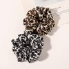 Scrunchies Hair Ties Silk Satin Scrunchy - Hair Elastics Bands Ponytail Holder Pack of Neutral Scrubchy Hair Accessories Women Girls