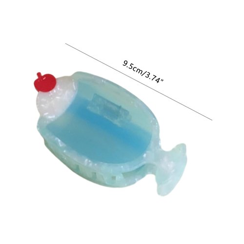 Cream Soda Hair Clip,Acetate Claw Clip for Women,Women Hair Accessories