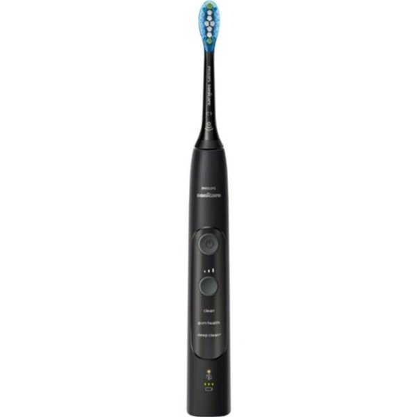 Philips Sonicare HX9610/17 ExpertClean 7300 Electric Toothbrush with BrushSync Technology and Smartimer & BrushPacer - (Black)