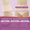 Wearever Women's Incontinence Underwear for Bladder Control with Super Absorbency - Reusable & Washable Leak Proof Underwear for Women - (Pack of 3) (Beige) (S) (Fits Hip 35-37")