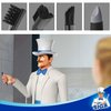 MR.SIGA Grout Cleaner Brush Set, Detail Cleaning Brush Set for Tile, Sink, Drain, Grout Brush Set for Edge, Crevice Cleaning