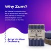 Indigo Wild Zum Goat's Milk Soap Bar - Bar Soap for Hands & Body Made with Essential Oils - 3 oz - Lavender-Rosemary (3 Pack)