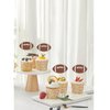 24Pcs Glitter Football Cupcake Toppers for Football Party Decorations, Football Player Cupcake Toppers - Football Theme Cake Topper Football Theme Baby Shower Party Decorations (Football B)