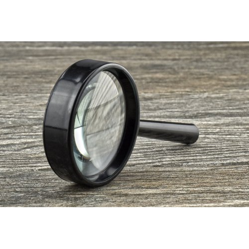 SE 5x Handheld Magnifier with 2" Glass Lens Dia. - MH7005B
