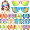 36 Pack Kids Sunglasses Bulk with UV400 Protection, 12 Colors Neon Sunglasses for Birthday Party Favors, Beach, Graduation Gift, Summer Pool Party Supplies, Goody Bag Filler, Boys Girls Classroom Gift
