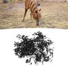 450PCS Mini Small Rubber Bands, Soft Rubber Horse Rubber Bands Tiny Black Hair Elastics Hair Rubber Bands Elastic Hair Ties for Horse