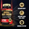 7in1 Irish Sea Moss Capsules 6750 Mg with Organic Bladderwrack & Burdock Root, Turmeric, Apple Cider Vinegar - Raw Seamos Pills for Hair, Skin, Thyroid Healths - 90 Caps for 3-Month Supply
