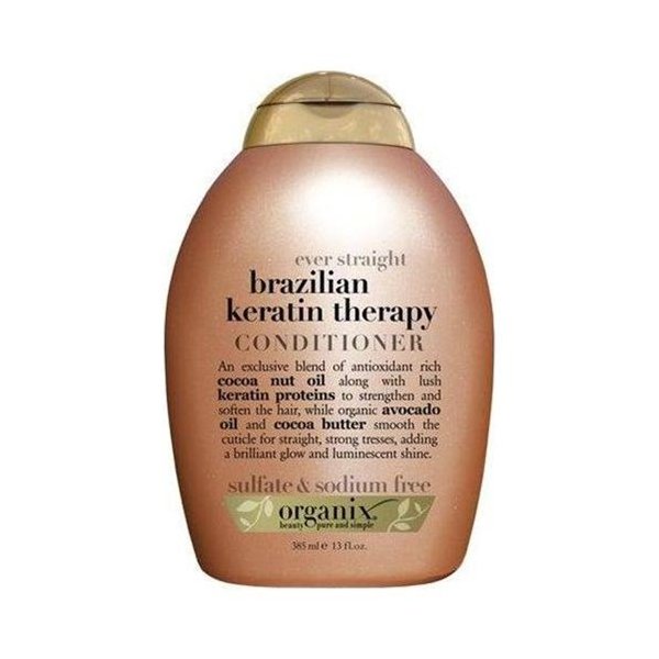 Organix: Ever Straight Brazilian Keratin Therapy Defrizzant Conditioner, 13 oz by Organix