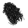 450PCS Mini Small Rubber Bands, Soft Rubber Horse Rubber Bands Tiny Black Hair Elastics Hair Rubber Bands Elastic Hair Ties for Horse