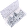 Glarks 555Pcs Heavy Duty Zinc Plated Cotter Pin Assortment Kit