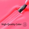 Firedeep Neon Pink Gel Nail Polish Hot Pink Nail Polish UV/LED Soak Off Gel Polish for Autumn and Winter Manicure 0.54 Fl Oz 1Pcs