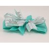 Princess on Aqua Hair Bow