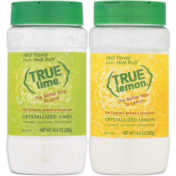 True Lemon Two Pack - Lemon Shaker and Lime Shaker - 10.6 oz