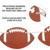 3pcs Game Time Football Banner, Football Birthday Party Decorations Football Theme Garland Sports Fantasy Football Party Decor Football Party Supplies for Party