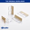 Burglabar 4 Pack for Sliding Door Locks for Sliding Glass Doors & Windows, Child Proof