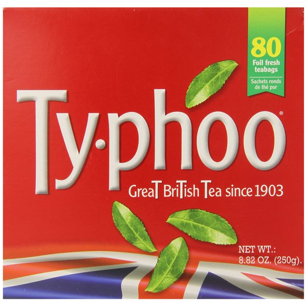 Typhoo Black Tea, 80ct Bags