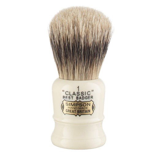 Simpson Shaving Brush - Classic Best Badger Shaving Brush (CL1B)