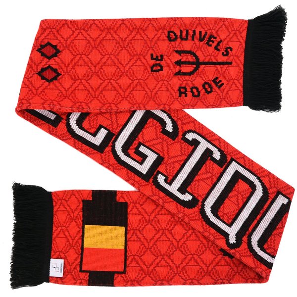 Belgium Soccer Knit Scarf